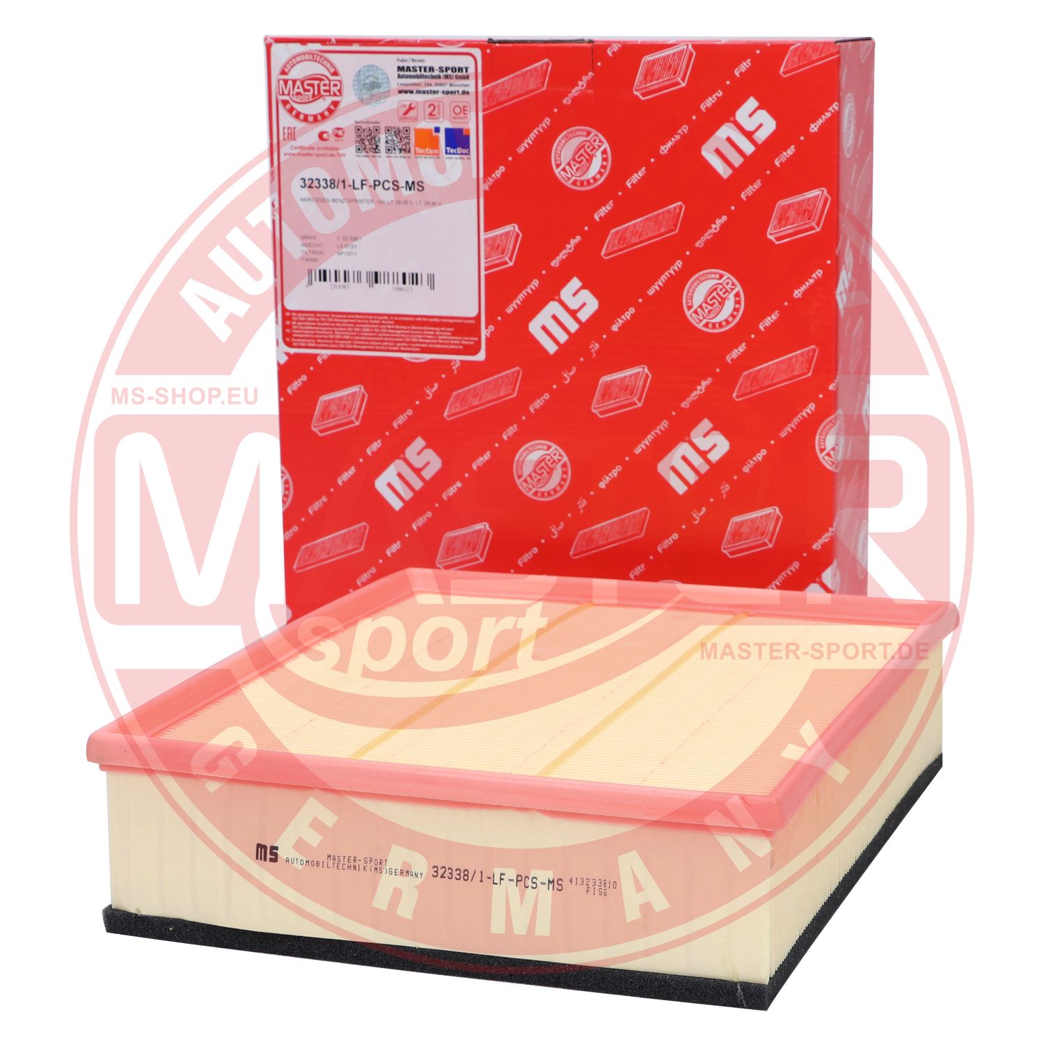 Filtru aer MASTERSPORT GERMANY 32338/1-LF-PCS-MS